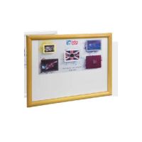 TABLON ANUNCIOS BTV FLAT H-2 46X35 ORO