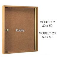 TABLON ANUNCIOS DEVAL SEVILLA ROBLE MOD. 2 500 al. x 400 an. x 50 fd.